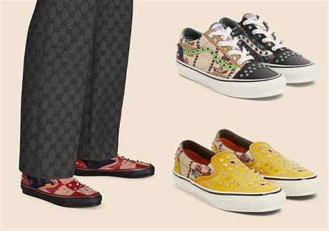 vans stile gucci slip on|gucci vans 2023.